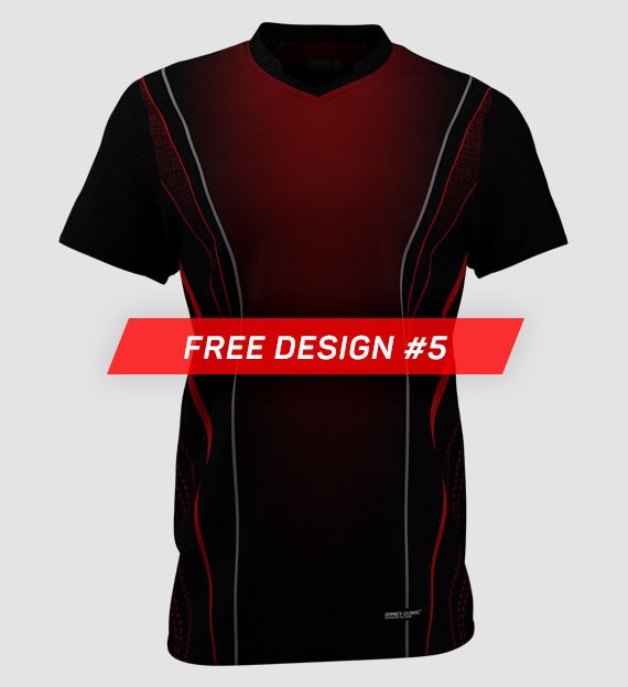 Free Custom designs from Jersey Clinic