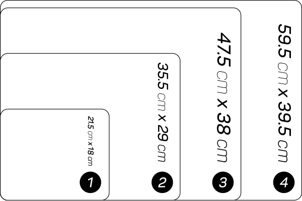 Gamer Clinic - Custom Mousepad Sizes